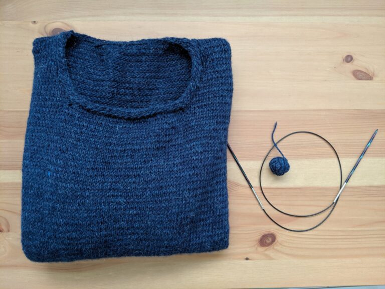 Ten Things I Learned from Knitting my First Sweater