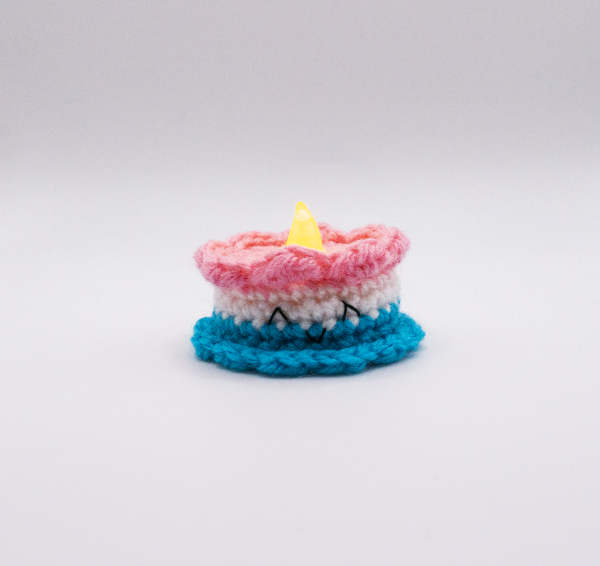 Crochet Birthday Cake