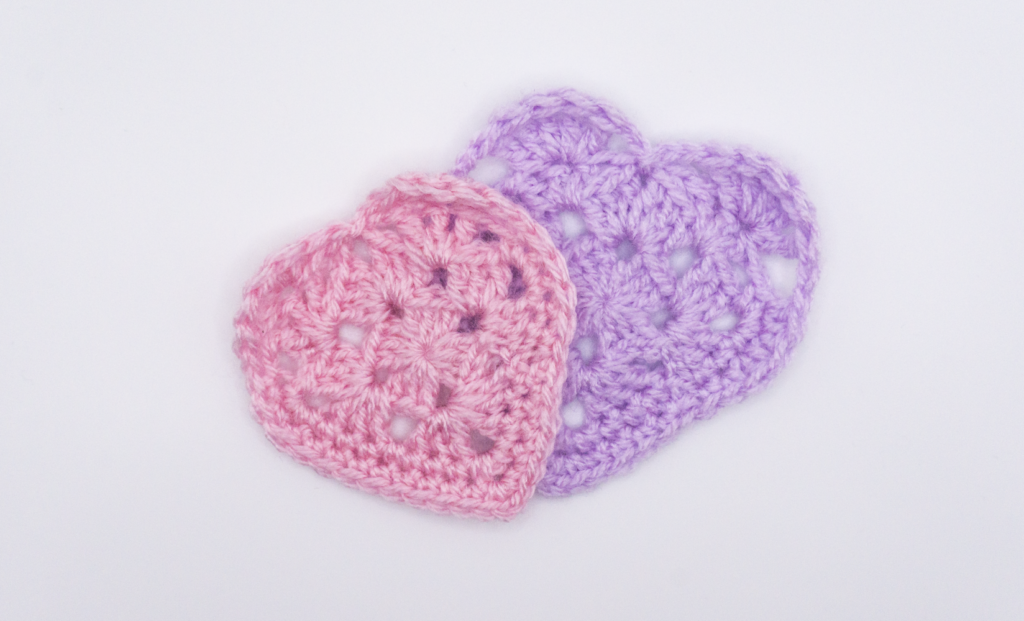 Granny Square Heart Pattern 3