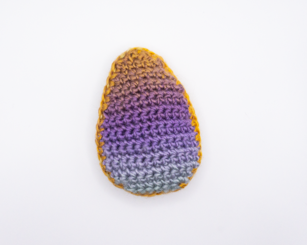 Crochet Gradient Egg