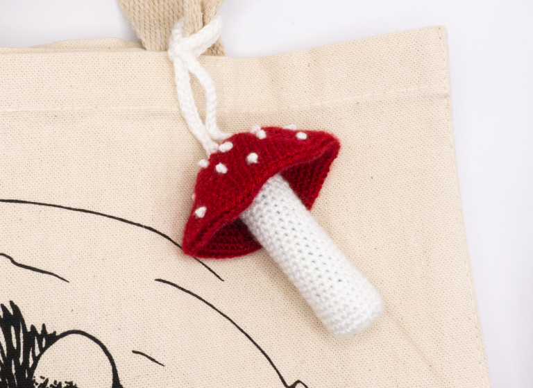 Mushroom Bag Charm