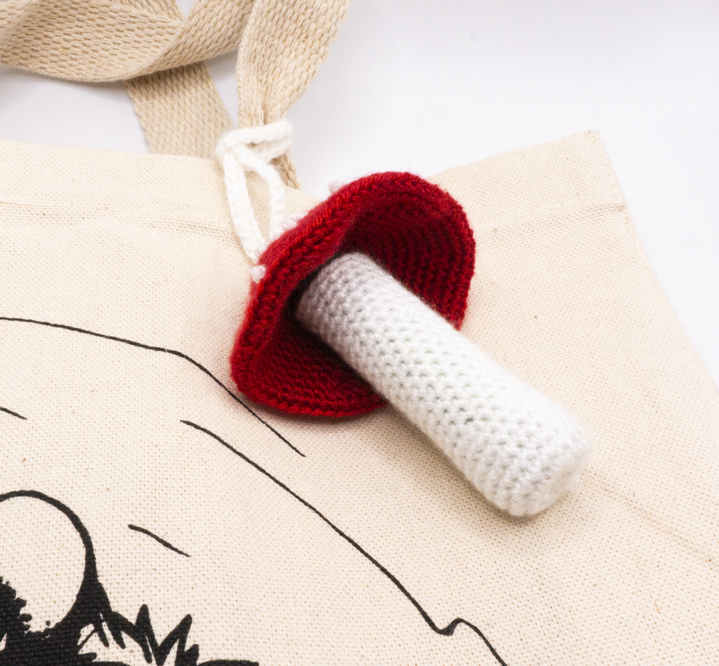 Mushroom Bag Charm