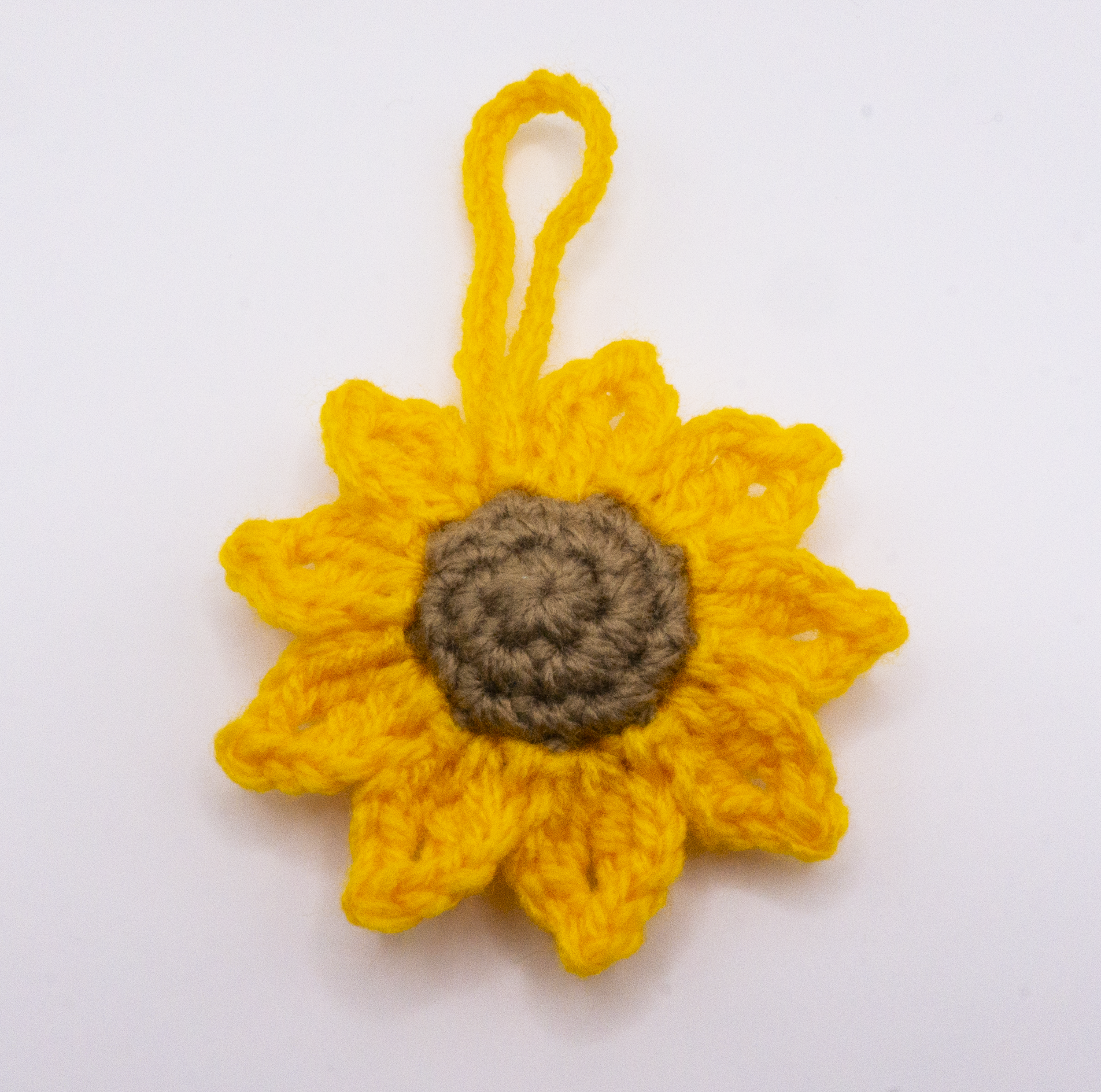 Sunflower Bag Charm