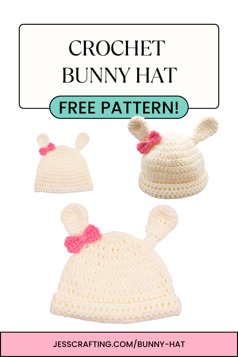 Crochet Bunny Hat
