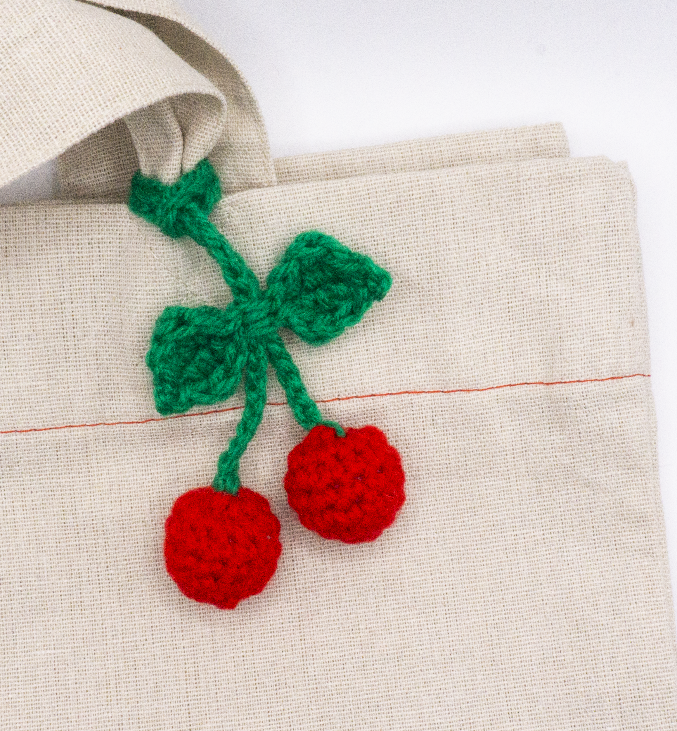 Cherry Bag Charm