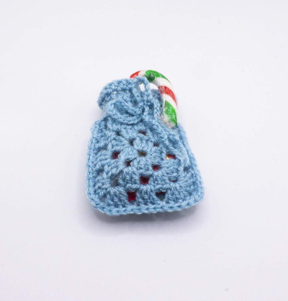 Crochet Granny Square Pouch 1