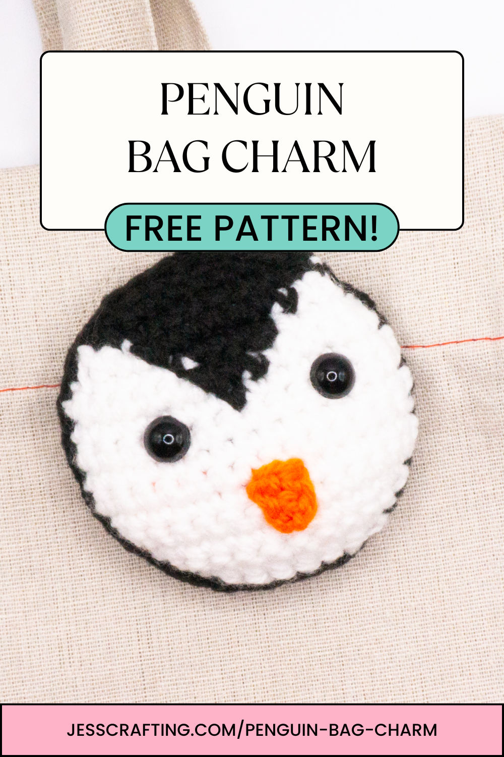 Penguin Bag Charm
