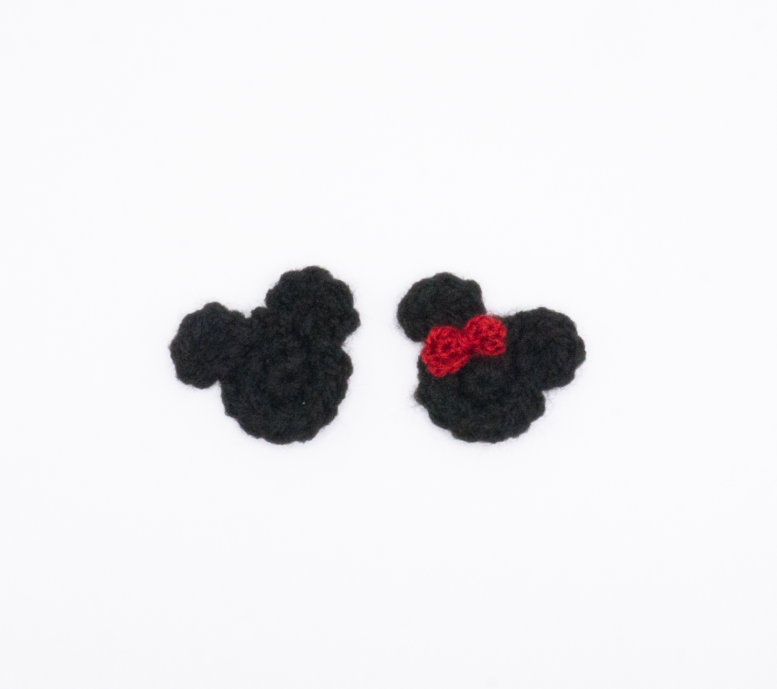 Crochet Mickey Mouse Applique 2