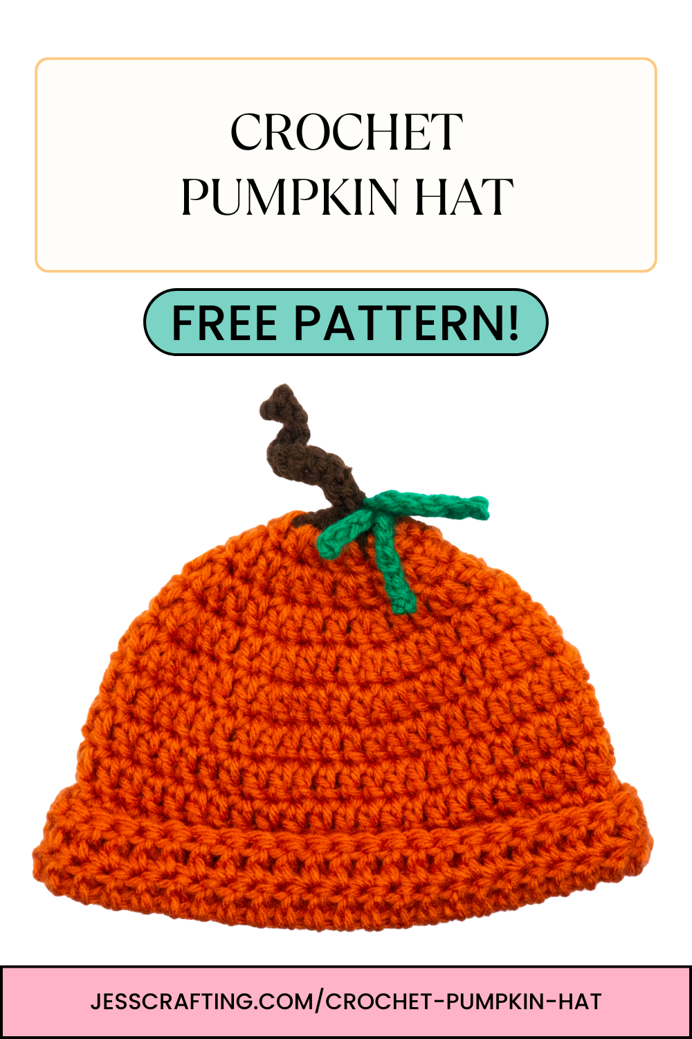 Crochet Pumpkin Hat
