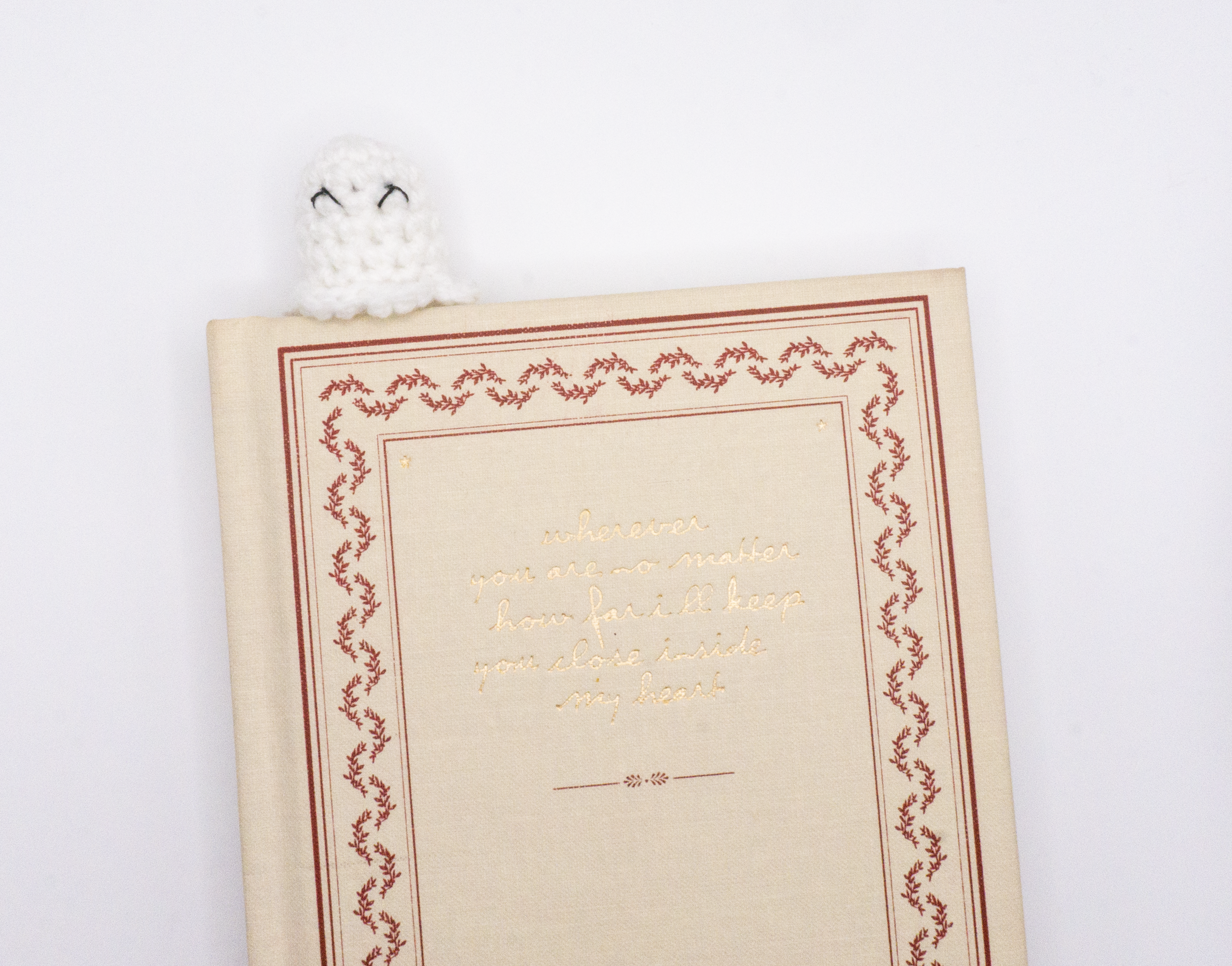 Crochet Ghostie Bookmark 4