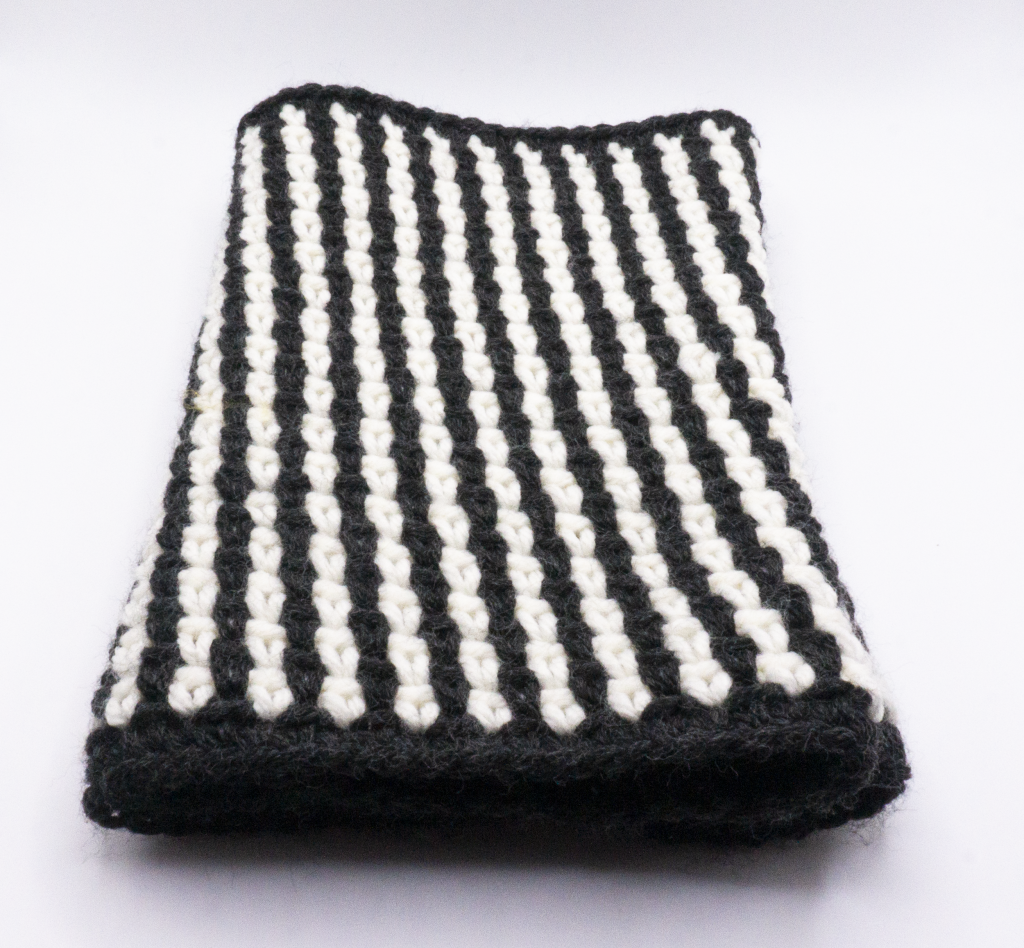Crochet Moss Stitch Cowl 4