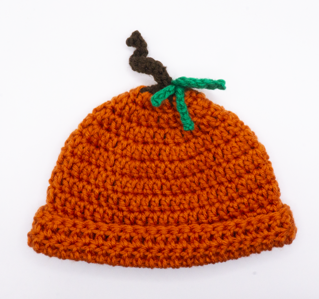 Crochet Pumpkin Hat 4