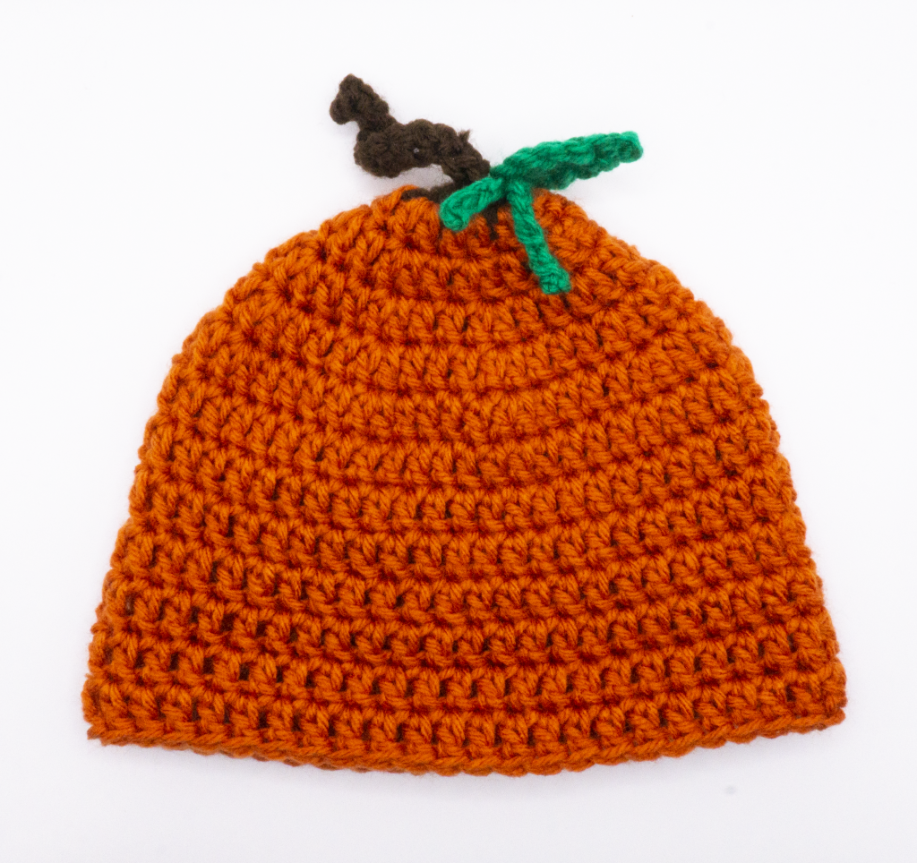 Crochet Pumpkin Hat 3