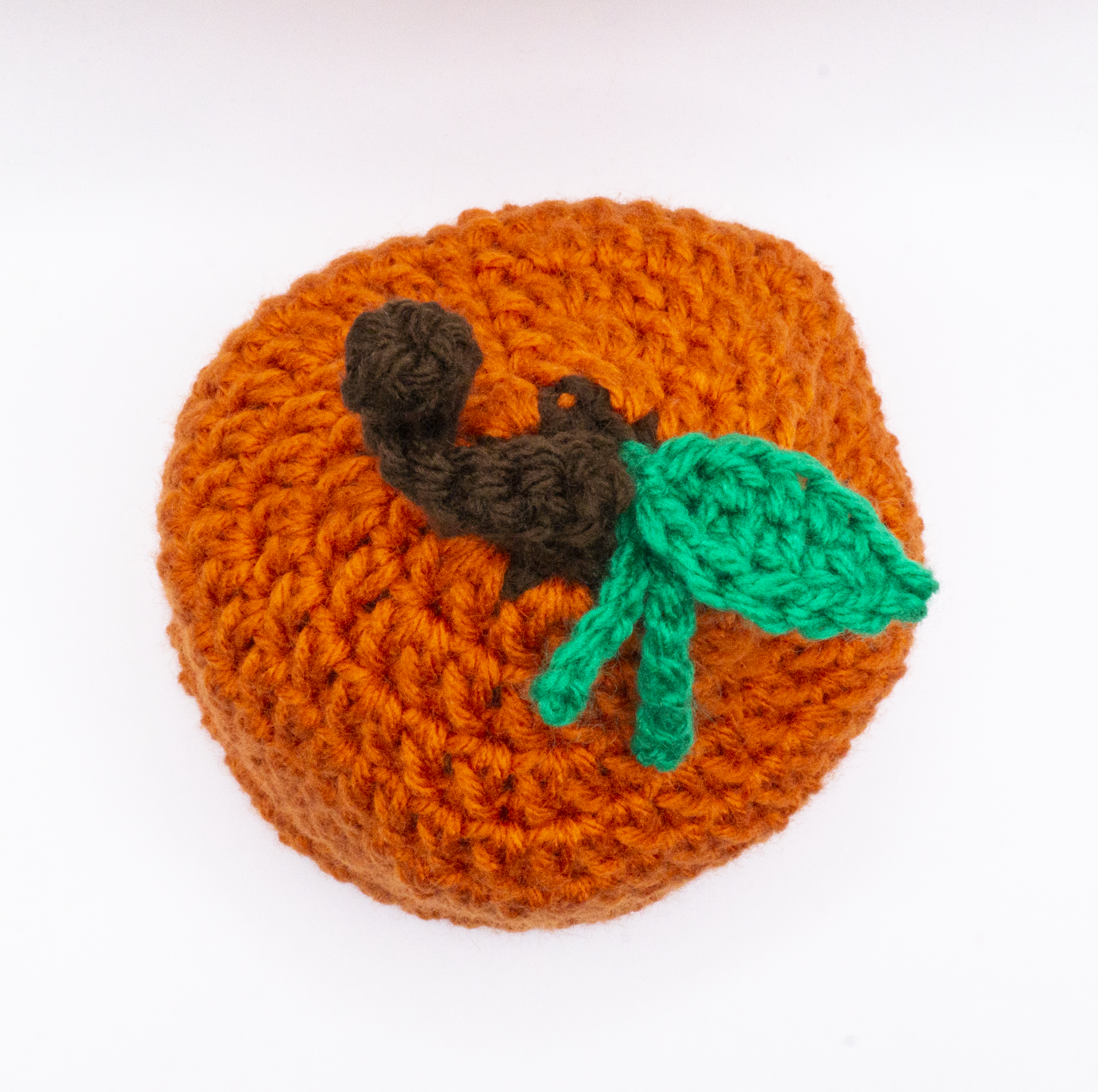 Crochet Pumpkin Hat 2