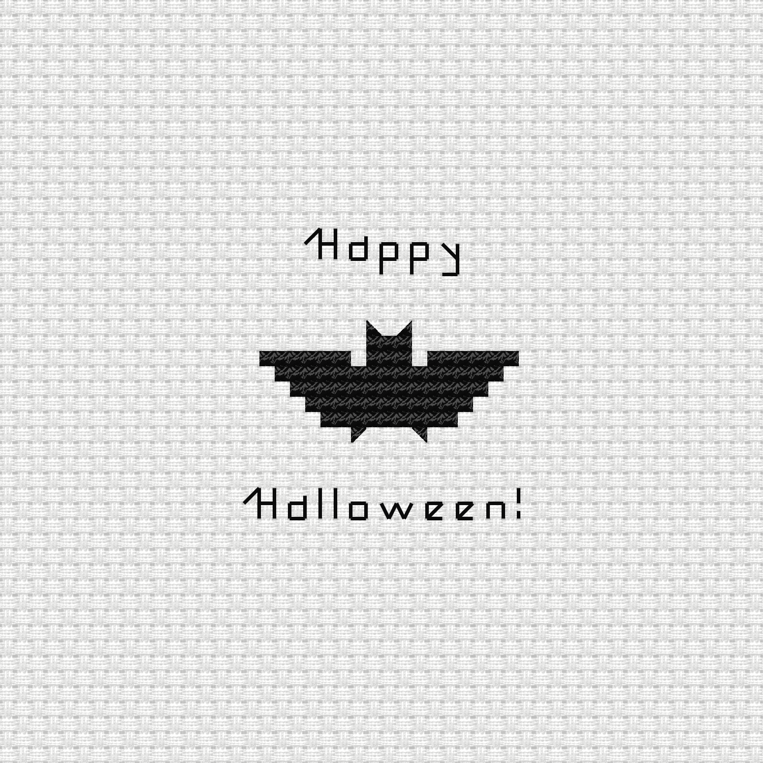 Bat Cross Stitch