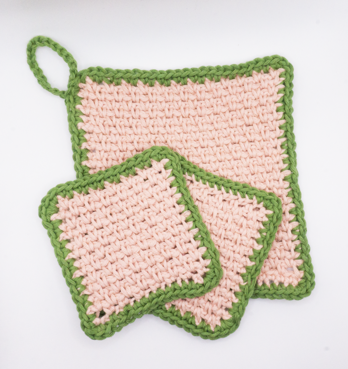 Moss Stitch Coaster 3