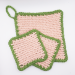 Moss Stitch Coaster 3