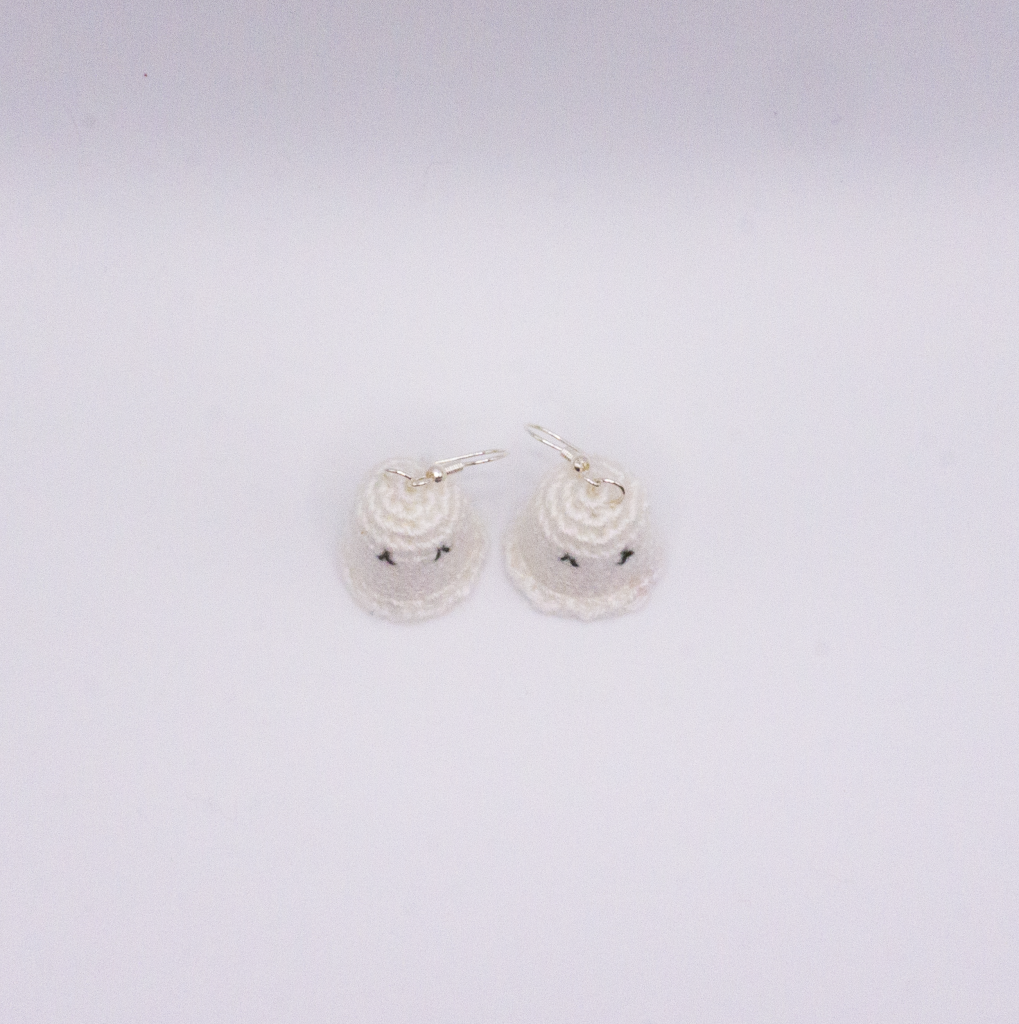 Crochet Ghostie Earrings 2