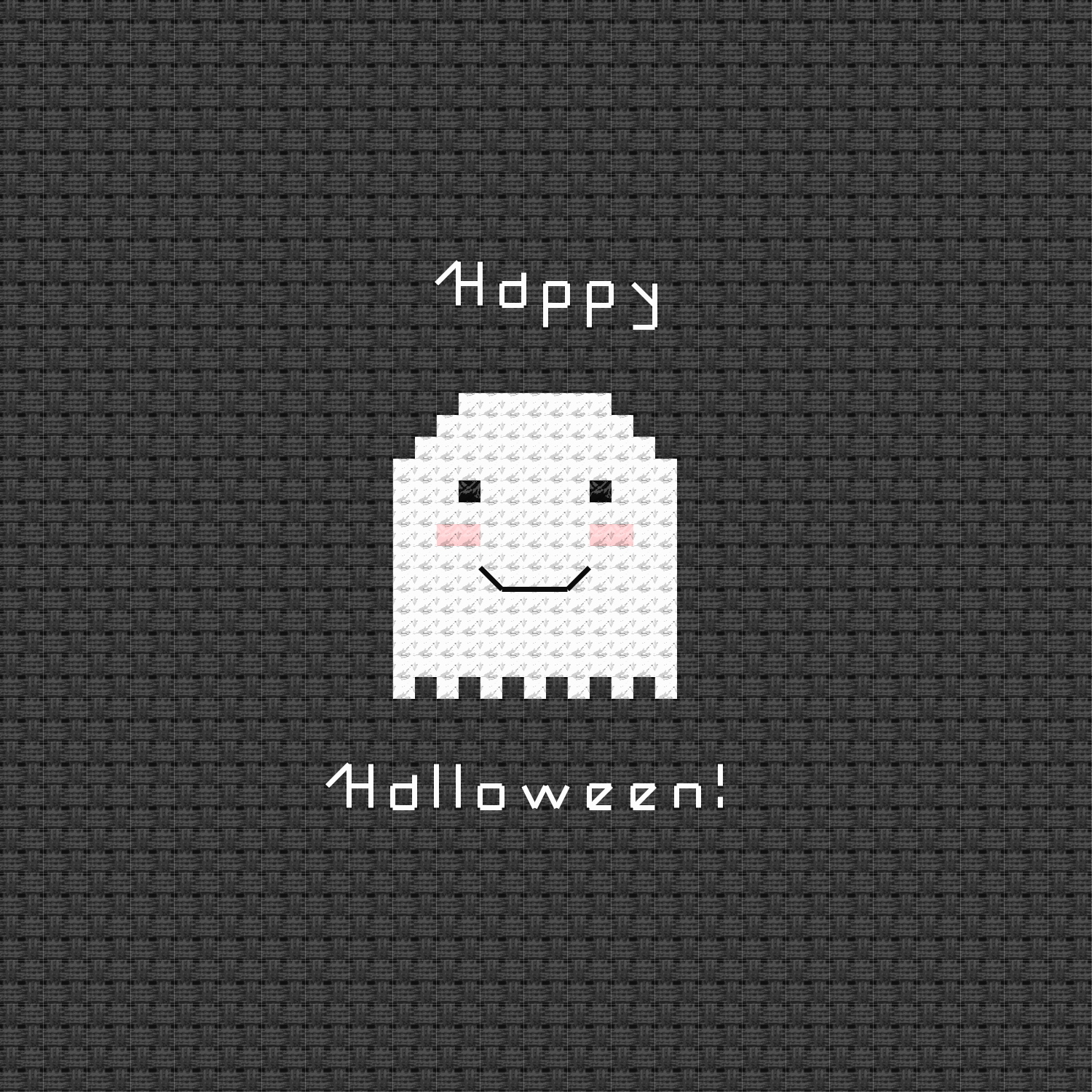 Ghostie Cross Stitch