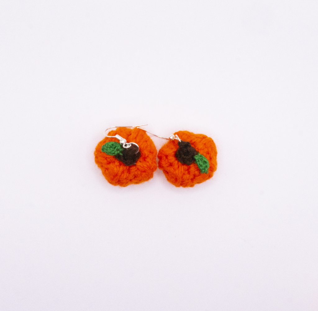 Crochet Pumpkin Bookmark 2