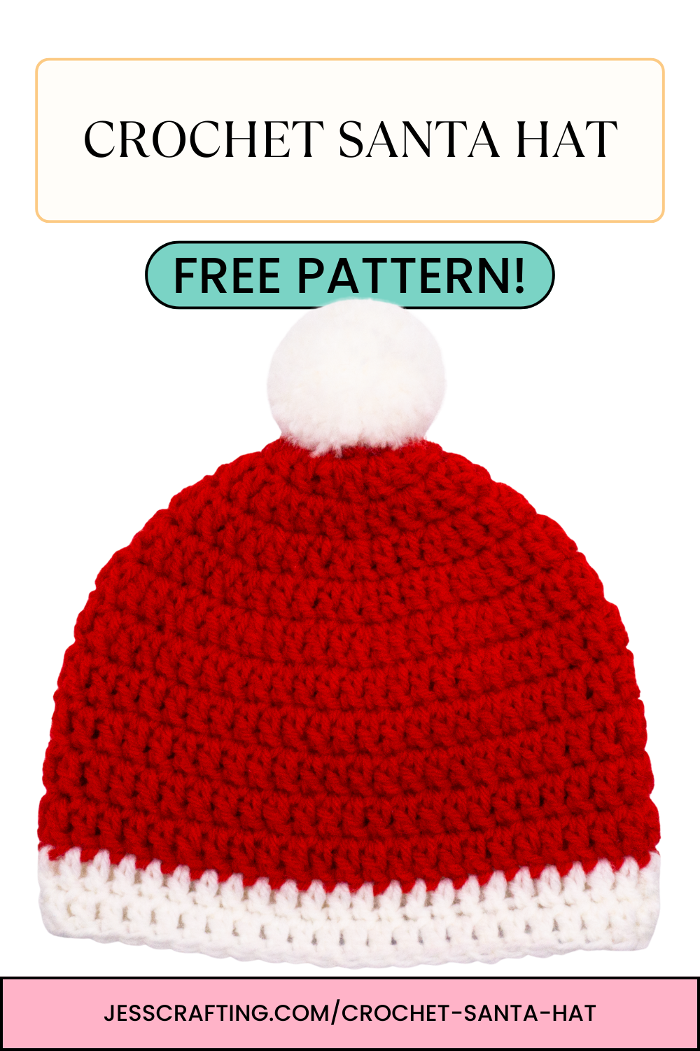 Crochet Santa Hat