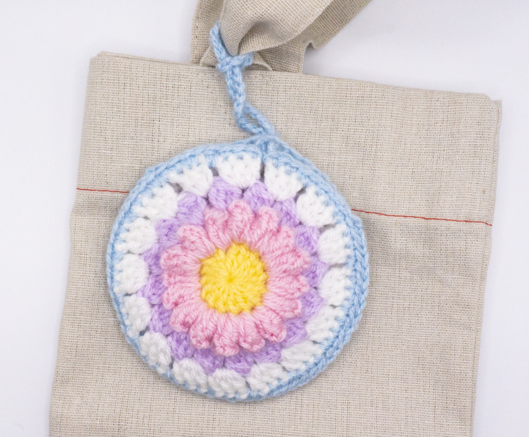 Flower Bag Charm Pouch 1