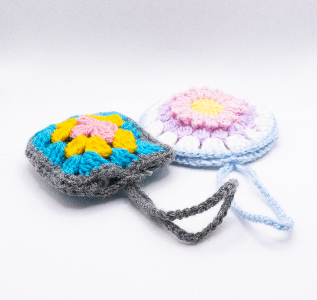 Flower Bag Charm Pouch 7