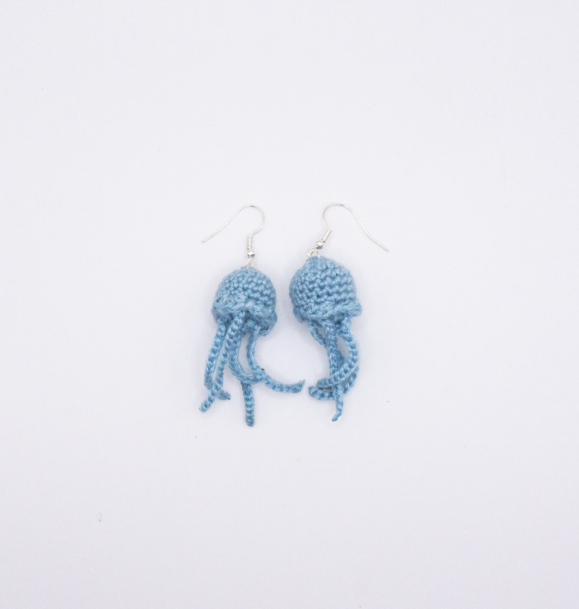 Crochet Jellyfish Earrings 2