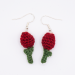 Crochet Tulip Earrings 2