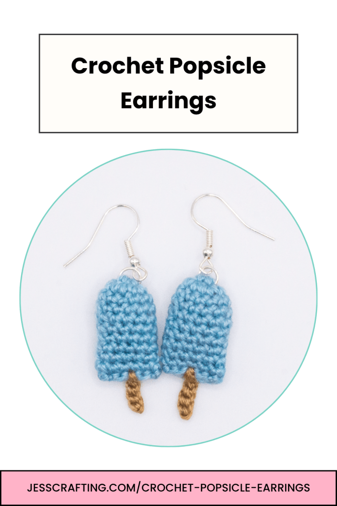 Crochet Popsicle Earrings 4