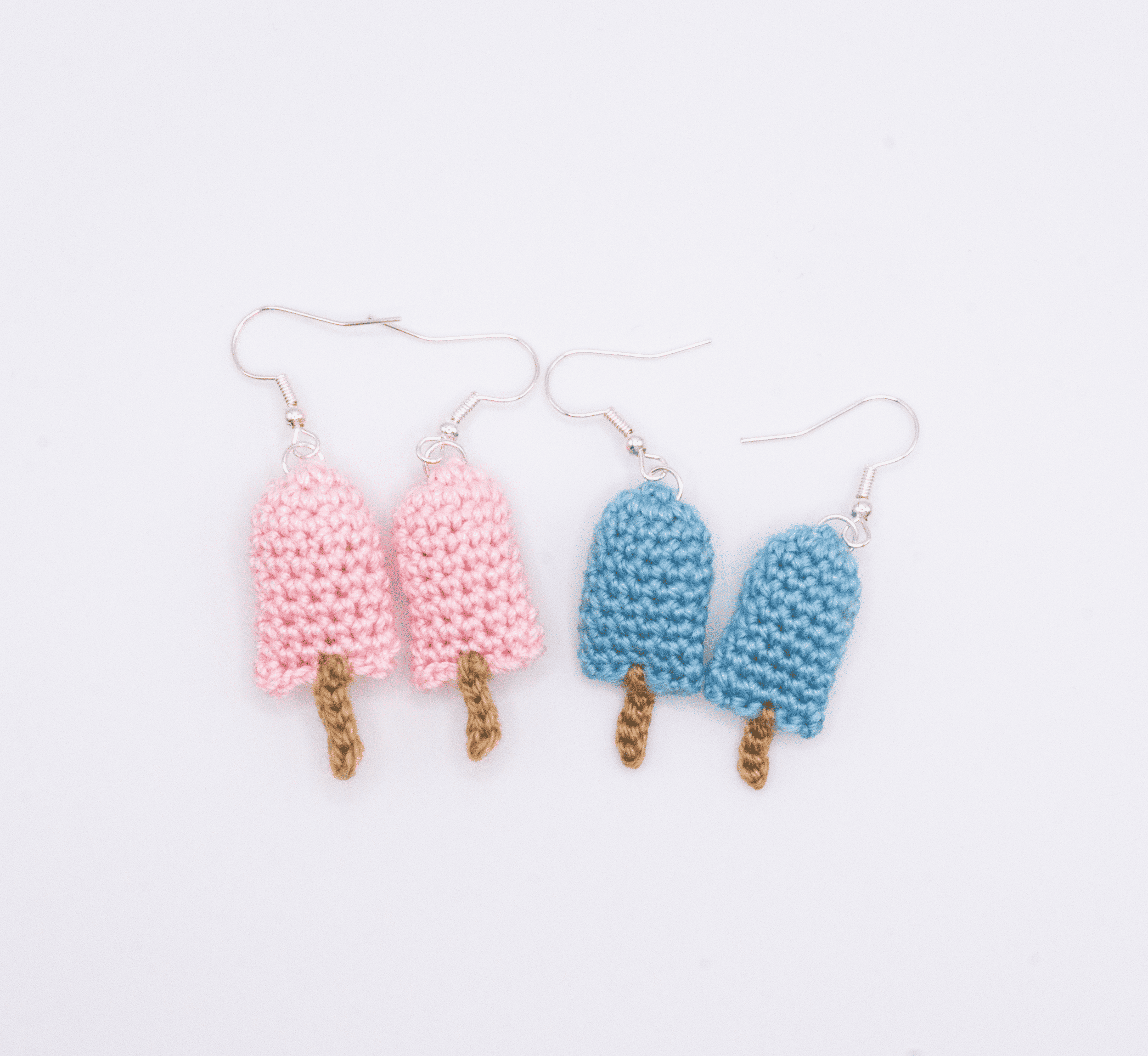 Crochet Popsicle Earrings