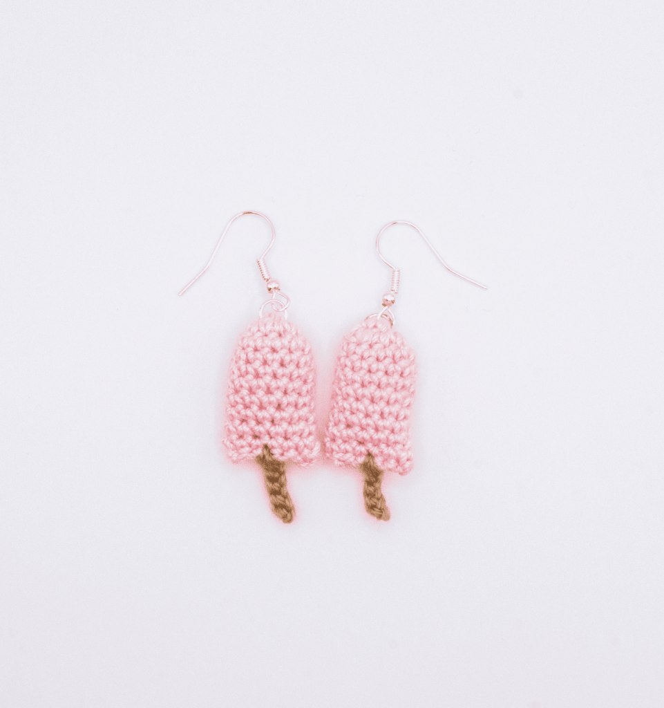 Crochet Popsicle Earrings 3