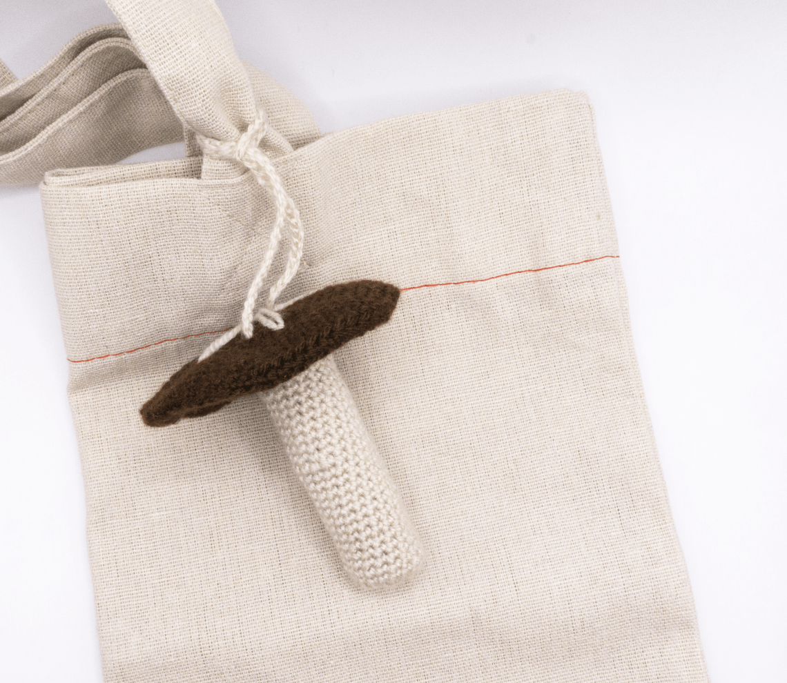 Shiitake Bag Charm 1