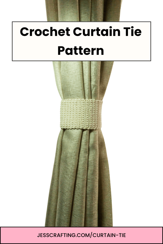 Crochet Curtain Tie
