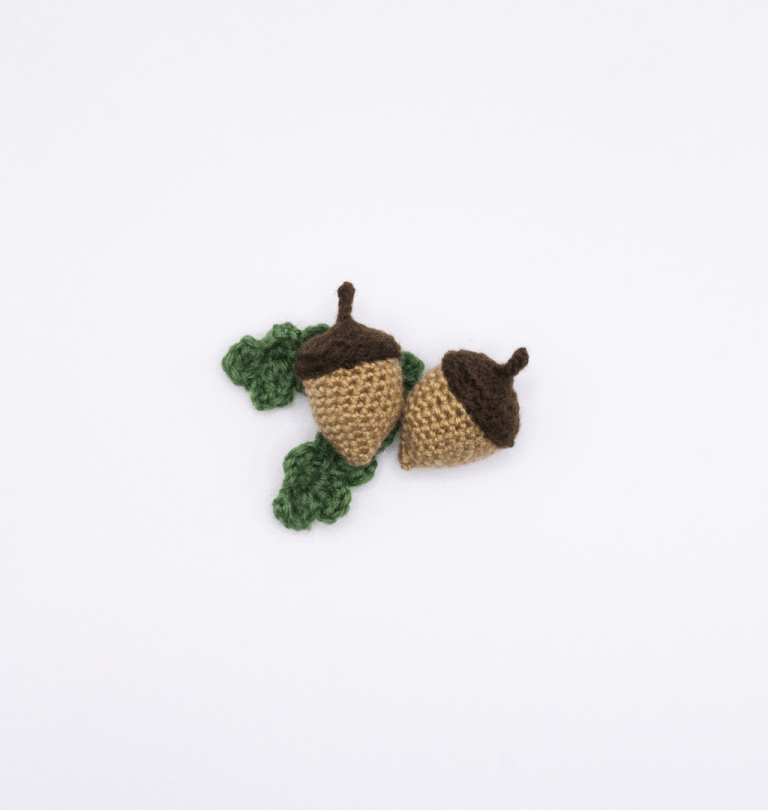 Crochet Acorn 3